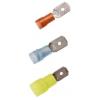 LAPP 63101060 faston zásuvka Šířka zástrčky: 4.8 mm Tloušťka konektoru: 0.5 mm 180 ° částečná izolace modrá 100 ks