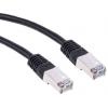 RS PRO Kat6 Ethernetové kabely, Černá, Polyvinylchlorid, A: RJ45 1 m Vnější, B: RJ45 Vnější, typ pláště: S/FTP RS PRO Kat6 Ethernetové kabely, Černá, Polyvinylchlorid, A: RJ45 1 m Vnější, B: RJ45 Vnější, typ pláště: S/FTP