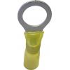 TRU COMPONENTS 1583113 kulaté kabelové oko se smršťovací bužírkou Průřez (max.)=6 mm² částečná izolace žlutá 1 ks TRU COMPONENTS 1583113 kulaté kabelové oko se smršťovací bužírkou Průřez (max.)=6 mm² částečná izolace žlutá 1 ks