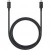Satechi Thunderbolt™ kabel Thunderbolt™ 4 USB-C® 1.00 m černá, stříbrná ST-YTB100K