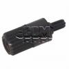 Hřídel pro trimr CA6 typ 6022, 13 mm, rotor X, černý Hřídel pro trimr CA6 typ 6022, 13 mm, rotor X, černý