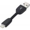 Renkforce Apple iPad/iPhone/iPod kabel [1x USB 2.0 zástrčka A - 1x dokovací zástrčka Apple Lightning] 0.05 m černá
