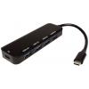 Value 14.99.5038 USB Hub 4 porty USB-A USB 3.2 Gen1 5 GBit/s s konektorem USB C černá