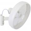 Lucci AIR Breeze nástěnný ventilátor 50 W (Ø) 460 mm bílá natáčecí