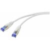 Renkforce RF-5266138 RJ45 síťové kabely, propojovací kabely CAT 6A S/FTP 1.00 m šedá Slimline,, flexibilní provedení, s ochranou, samozhášecí 1 ks Renkforce RF-5266138 RJ45 síťové kabely, propojovací kabely CAT 6A S/FTP 1.00 m šedá Slimline,, flexibilní provedení, s ochranou, samozhášecí 1 ks