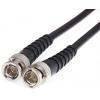 Koaxiální kabel, řada: BNC RG59, Černá Polyvinylchlorid, vnější průměr: 14.6 mm OD 5 m 75 Ω Telegartner S koncovkou Koaxiální kabel, řada: BNC RG59, Černá Polyvinylchlorid, vnější průměr: 14.6 mm OD 5 m 75 Ω Telegartner S koncovkou