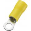 TRU COMPONENTS 746628 kulaté kabelové oko Průřez (max.)=6 mm² Ø otvoru=4.3 mm částečná izolace žlutá 50 ks TRU COMPONENTS 746628 kulaté kabelové oko Průřez (max.)=6 mm² Ø otvoru=4.3 mm částečná izolace žlutá 50 ks