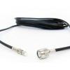 Koaxiální kabel, řada: SMA, TNC LLC200A, Černá Polyvinylchlorid, vnější průměr: 5 mm OD 15 m 50 Ω Siretta S koncovkou
