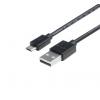 MicroBit Micro bit 30cm USB kabel – černý MicroBit Micro bit 30cm USB kabel – černý