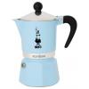 Bialetti Bialetti RAINBOW 3TZ hellblau kávovar na espresso a cappuccino modrá Bialetti Bialetti RAINBOW 3TZ hellblau kávovar na espresso a cappuccino modrá