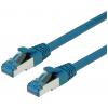 Value 21.99.1957 RJ45 síťové kabely, propojovací kabely CAT 6A S/FTP 10.00 m modrá dvoužilový stíněný, bez halogenů, samozhášecí 1 ks Value 21.99.1957 RJ45 síťové kabely, propojovací kabely CAT 6A S/FTP 10.00 m modrá dvoužilový stíněný, bez halogenů, samozhášecí 1 ks
