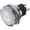 EAO Osvětlené tlačítko, řada: 82 IP65, IP67 SPDT Panel Okamžité Osvětlené 22.3 mm 3A, barva LED: Bílá 240 V dc 240 V ac EAO Osvětlené tlačítko, řada: 82 IP65, IP67 SPDT Panel Okamžité Osvětlené 22.3 mm 3A, barva LED: Bílá 240 V dc 240 V ac