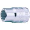 Zásuvka 1/2 in pohon 26 mm 12 bodů Čtvercový, celková délka: 43mm Bahco Zásuvka 1/2 in pohon 26 mm 12 bodů Čtvercový, celková délka: 43mm Bahco