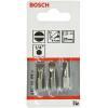 Bosch Bit šroubováku, Šestihran, 1/4 in, celková délka: 25 mm, počet kusů: 3