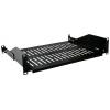 Value 26.99.0406 19 palec rack 2 U černá Value 26.99.0406 19 palec rack 2 U černá