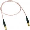 Koaxiální kabel, řada: SMB RG174, Černá Polyvinylchlorid 1 m 50 Ω TE Connectivity S koncovkou Koaxiální kabel, řada: SMB RG174, Černá Polyvinylchlorid 1 m 50 Ω TE Connectivity S koncovkou