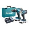 Makita Sada elektrického nářadí DK18922A 18V Bezdrátové, Typ G – britská 3-kolíková Makita Sada elektrického nářadí DK18922A 18V Bezdrátové, Typ G – britská 3-kolíková