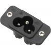 TRU COMPONENTS LT-DC3.5M nízkonapěťový konektor zástrčka, rovná 3.5 mm...