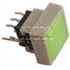 Tlačítko přepínací s aretací PB6133FAL-3, 30 V DC / 0,1 A, LED zelená Tlačítko přepínací s aretací PB6133FAL-3, 30 V DC / 0,1 A, LED zelená