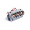 Amphenol Industrial Napájecí konektor pro vysoké zatížení, Propojovací kabel, řada: RS-K10D, Vnitřní, 1000V, 10B Přímý