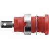 Schützinger DI SEB 7077 Ni / RT bezpečnostní vestavná zásuvka 4 mm červená 1 ks Schützinger DI SEB 7077 Ni / RT bezpečnostní vestavná zásuvka 4 mm červená 1 ks