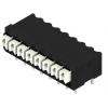 Weidmüller Svorkovnice PCB, řada: LSF, rozteč: 3.5 mm, počet řad: 1, počet kontaktů: 8, orientace těla: 90°, Černá