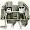 W-terminal with external tensioning, Feed-through terminal, Rated cross-section: 6 mm², Screw connection, WDU 6 SL/EN 9537470000 Tmavě béžová Weidmüller 50 ks W-terminal with external tensioning, Feed-through terminal, Rated cross-section: 6 mm², Screw connection, WDU 6 SL/EN 9537470000 Tmavě béžová Weidmüller 50 ks