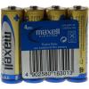 Alkalická baterie Maxell AA (LR6), 1,5 V, balení 4 ks