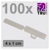 TRU COMPONENTS TC-12888600 T24CA082 ochranný štítek Potisknutelná plocha: 9.5 x 41.5 mm transparentní Počet markerů: 100 100 ks TRU COMPONENTS TC-12888600 T24CA082 ochranný štítek Potisknutelná plocha: 9.5 x 41.5 mm transparentní Počet markerů: 100 100 ks