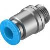 Festo Pneumatická armatura, řada: QS, 133009, 6mm Dvojčinný, Vnější G 1/8 G Festo Pneumatická armatura, řada: QS, 133009, 6mm Dvojčinný, Vnější G 1/8 G