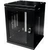 LogiLink W09Z33B 10" nástěnná rozváděcí skříň 8 U černá
