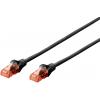 Digitus DK-1612-050/BL RJ45 síťové kabely, propojovací kabely CAT 6 U/UTP 5.00 m černá kroucené páry 1 ks Digitus DK-1612-050/BL RJ45 síťové kabely, propojovací kabely CAT 6 U/UTP 5.00 m černá kroucené páry 1 ks