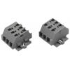 WAGO Pás Terminal 261-103, řada: 261, 500V Šedá 2.5mm² 1 Klecová svorka WAGO Pás Terminal 261-103, řada: 261, 500V Šedá 2.5mm² 1 Klecová svorka