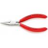 Ploché kleště 1, celková délka: 125mm, Nástrojová ocel speciální kvality délka čelistí 27mm Konkávní Knipex