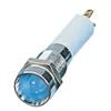 Indikátor pro montáž do panelu Modrá, typ žárovky: LED M8 CML Innovative Technologies 12V 8 mm, IP67