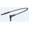Staubli Zkušební kabel s konektorem, Černá 10A, délka kabelů: 1 m, 600 V, Polyvinylchlorid, úroveň kategorie: CAT III