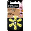 Duracell Baterie do naslouchátek ZA 10 1.45 V 6 ks 100 mAh zinko-vzduchová