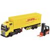 Dickie Toys model nákladního vozidla Volvo DHL Truck hotový model Model nákladního vozidla Dickie Toys model nákladního vozidla Volvo DHL Truck hotový model Model nákladního vozidla