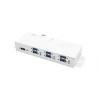 Rozbočovač USB EX-1189HMVS-3W, standard: USB 3.2 USB, počet portů USB: 7 Sběrnice USB 60 mm Exsys 25 mm 178.6mm