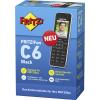 AVM FRITZ!FON C6 Black Edition bezdrátový VoIP telefon záznamník, dětský telefon, handsfree, PIN kód LCD displej černá