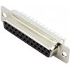 Connfly DS1033-25FBNSISS-CT D-SUB zásuvka 180 ° Pólů: 25 pájené 1 ks