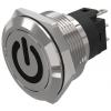 EAO Tlačítkový spínač, řada: 82 IP65, IP67 SPDT Panel Okamžité 22.3 mm 3A 240 V dc 240 V ac EAO Tlačítkový spínač, řada: 82 IP65, IP67 SPDT Panel Okamžité 22.3 mm 3A 240 V dc 240 V ac