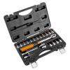 Momentový klíč NEO TOOLS 08-821, 5–25 Nm, 1/4", sada 21 ks