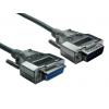 RS PRO Sériový kabel, A: Vnější délka 1 m, A: D-sub 15kolíkový, B: Vnitřní, B: D-sub 15kolíkový, Polyvinylchlorid