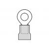 Molex 190540224 kulaté kabelové oko 1 ks Molex 190540224 kulaté kabelové oko 1 ks