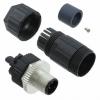 Kulatý konektor, počet kontaktů: 5, Kabel, velikost: M12 Amphenol Industrial, pohlaví kontaktu: Vnější, orientace těla: