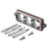 HDC enclosures, Size: 8, Protection degree: IP 68, Cover, Screw plug, Standard, Size of cable entries: M 40 HDC IP68 24B MD 3M40 Weidmüller Množství: 1 ks