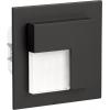 Zamel 07-221-62 Timo LED vestavné nástěnné svítidlo, LED, pevně vestavěné LED, 0.42 W, černá