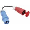 AS Schwabe 61375 napájecí kabelový adaptér, 32 A, černá, 0.3 m AS Schwabe 61375 napájecí kabelový adaptér, 32 A, černá, 0.3 m