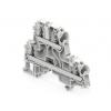 Entrelec Svorkovnice, řada: 1SNK, 300V ac Šedá 4mm² 2 Zásuvný Entrelec Svorkovnice, řada: 1SNK, 300V ac Šedá 4mm² 2 Zásuvný